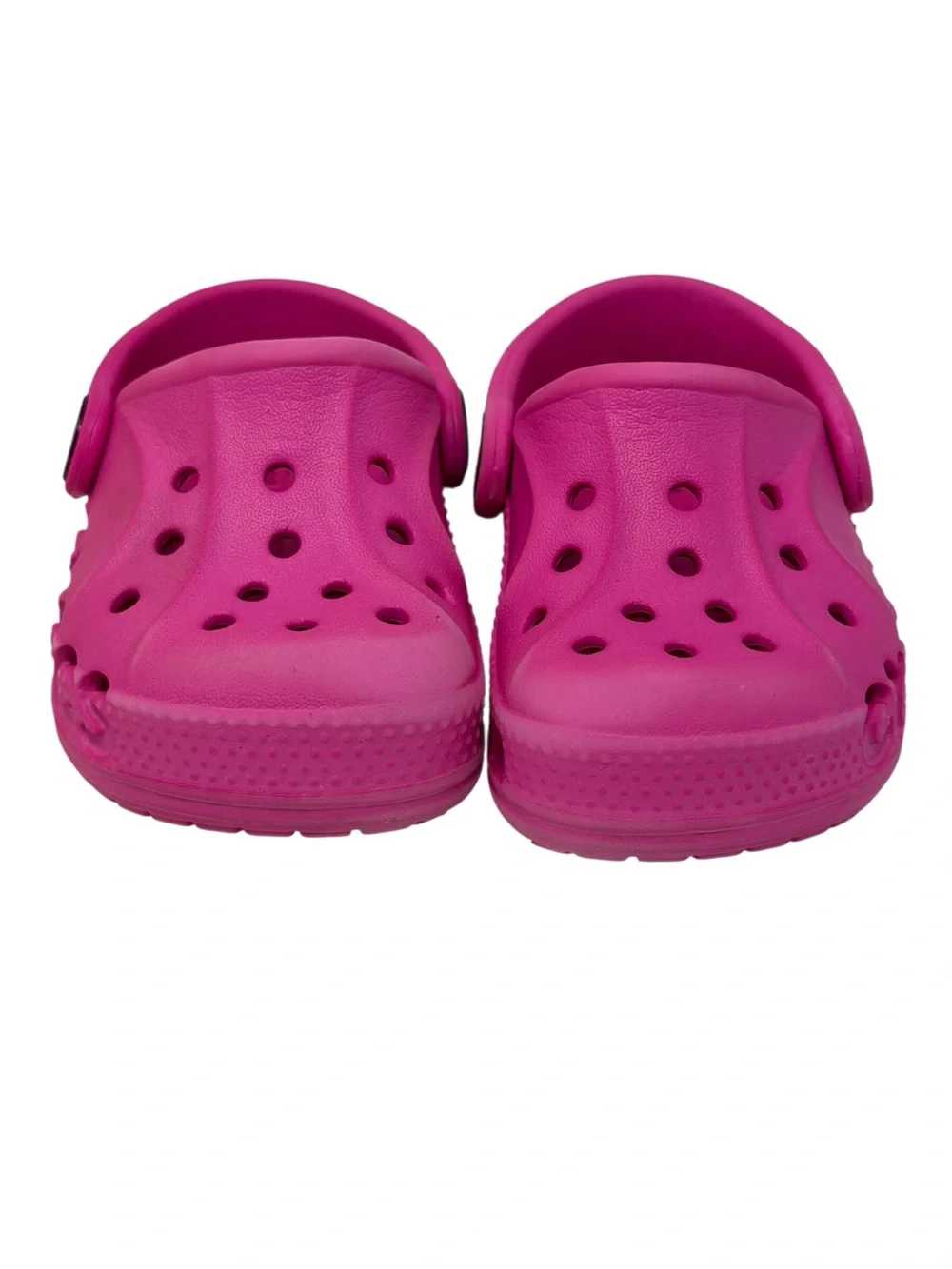 Crocs classic slip on clog/ sandals child/toddler size 4 in hot pink